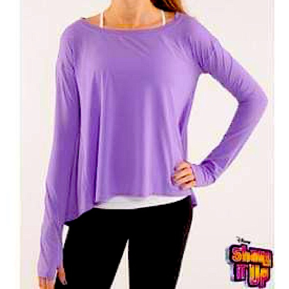 Ivivva by Lululemon Disney Shake It Up Collab Dance It Up Long Sleeve Tee